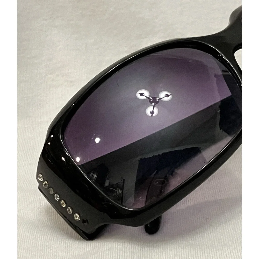 Texas A&M Aggies Rhinestones Black Sunglasses Heart Texas Gig ‘Em College Merch